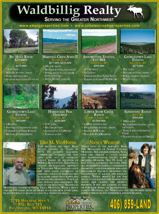 December 2006 Waldbillig Realty
									<br>
									Page 05
									&nbsp;&nbsp;&diams;&nbsp;&nbsp;
									7&frac14;"W x 9&frac34;"H<br>
									100# Coated Text Stock