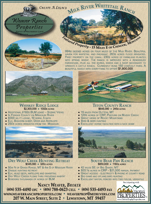 April 2008 Weaver Ranch Properties
									<br>
									Page 08
									&nbsp;&nbsp;&diams;&nbsp;&nbsp;
									7&frac14;"W x 9&frac34;"H<br>
									100# Coated Text Stock