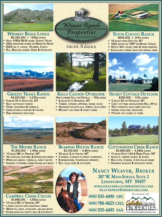 June 2008 Weaver Ranch Properties
									<br>
									Page 06
									&nbsp;&nbsp;&diams;&nbsp;&nbsp;
									7&frac14;"W x 9&frac34;"H<br>
									100# Coated Text Stock