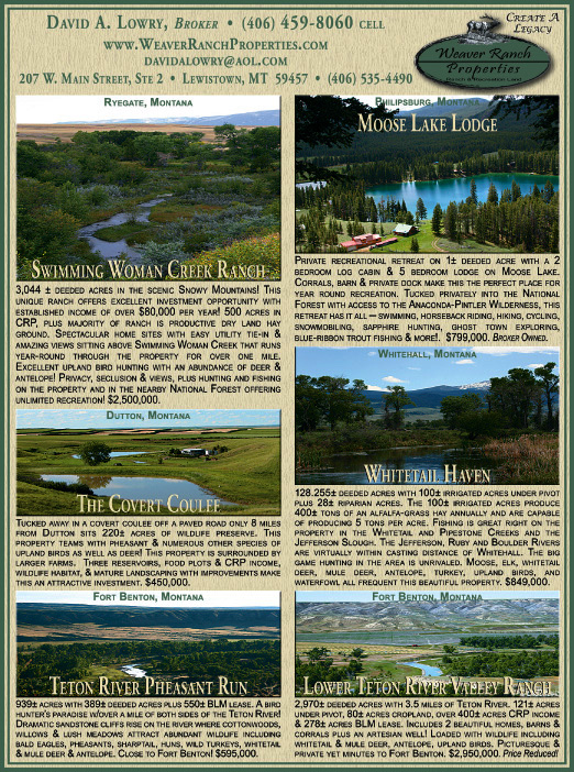 February 2009 Weaver Ranch Properties
									<br>
									Page 07
									&nbsp;&nbsp;&diams;&nbsp;&nbsp;
									7&frac14;"W x 9&frac34;"H<br>
									100# Coated Text Stock