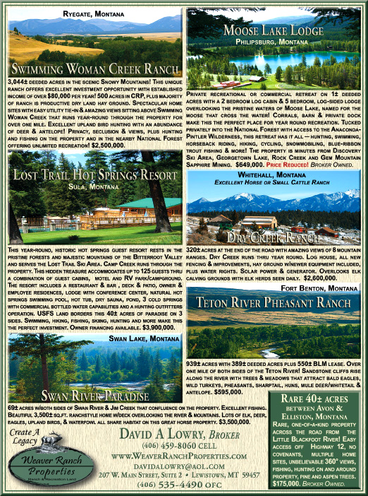 December 2009 Weaver Ranch Properties
									<br>
									Page 07
									&nbsp;&nbsp;&diams;&nbsp;&nbsp;
									7&frac14;"W x 9&frac34;"H<br>
									100# Coated Text Stock