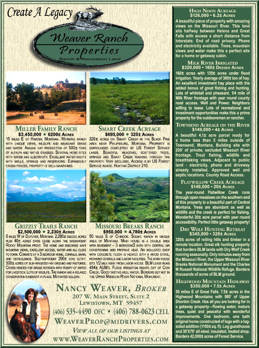 April 2010 Weaver Ranch Properties
									<br>
									Page 06
									&nbsp;&nbsp;&diams;&nbsp;&nbsp;
									7&frac14;"W x 9&frac34;"H<br>
									100# Coated Text Stock